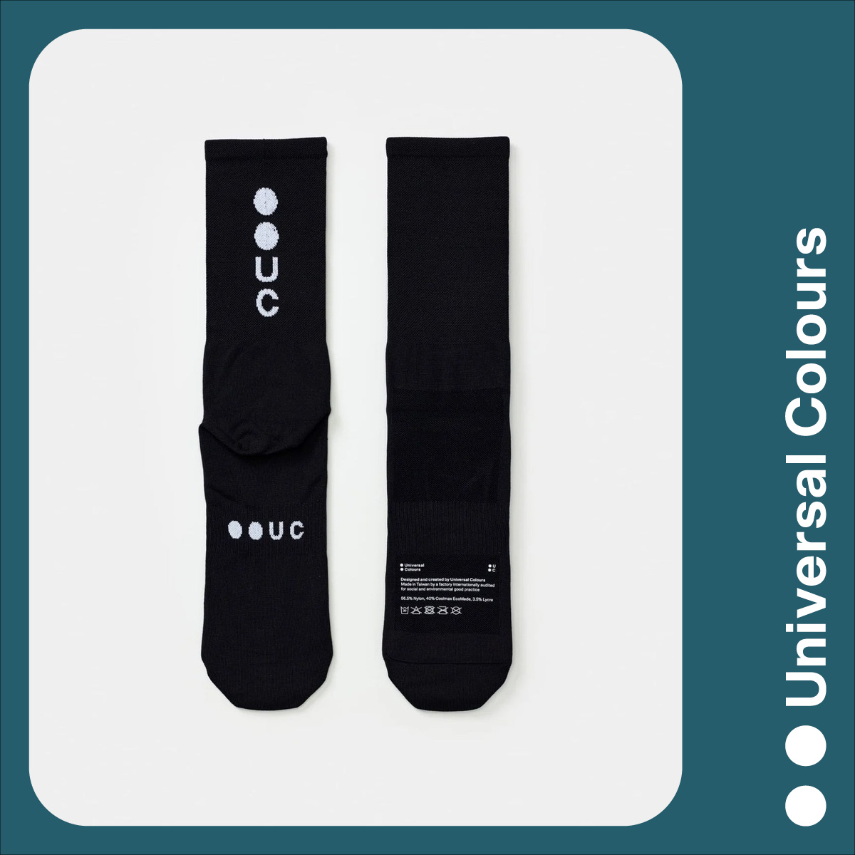 Mono Summer Socks - Black