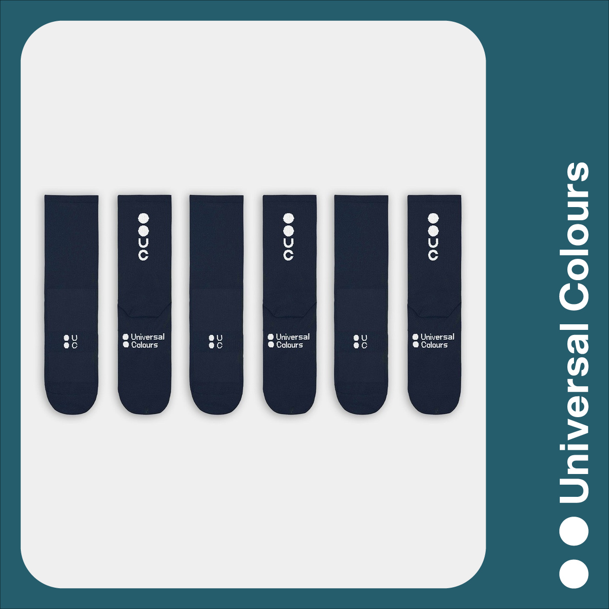 Mono Summer Socks Bundle - Navy Blue