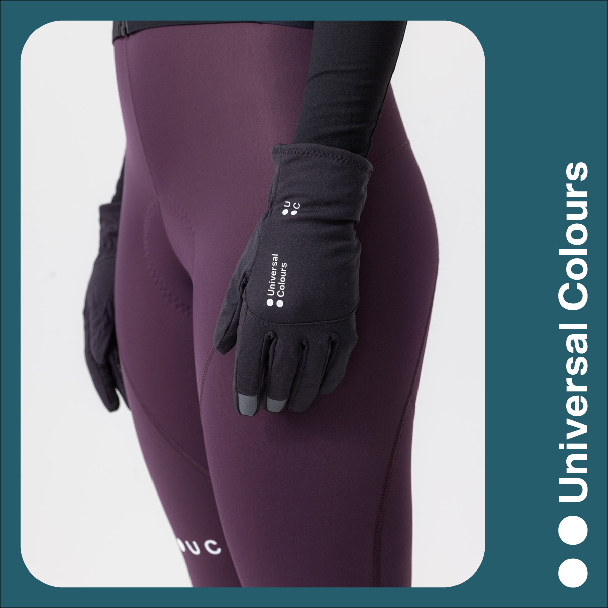 Mono Thermal Gloves - Black