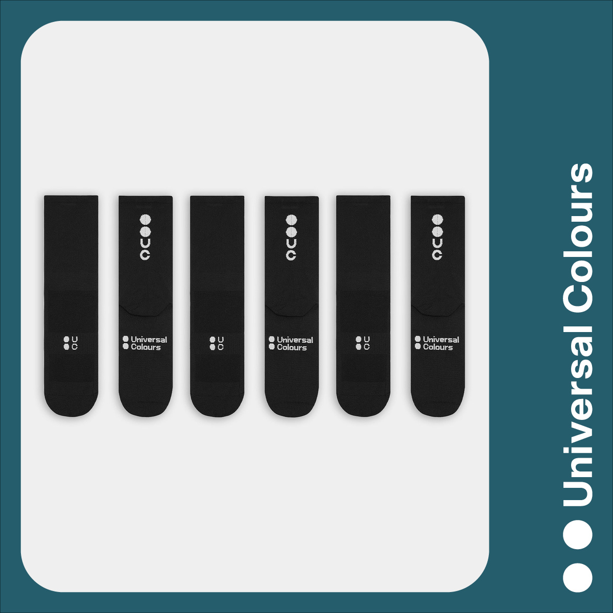 Mono Summer Socks Bundle - Black